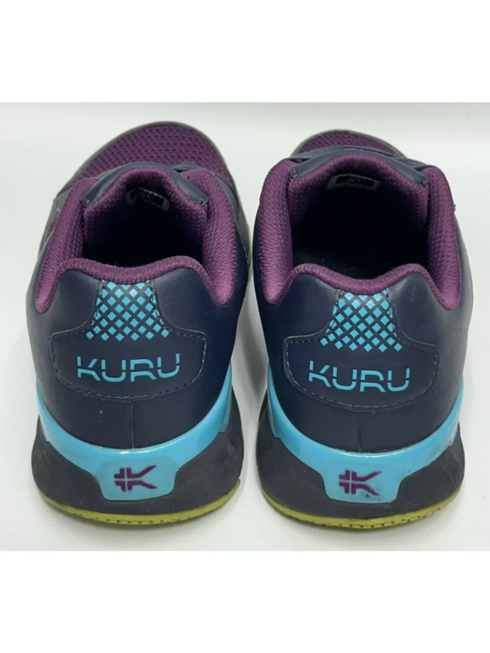 Kuru Quantum 2.0 Womens Size 8.5 Purple Blue Athletic Running Shoes Sneakers